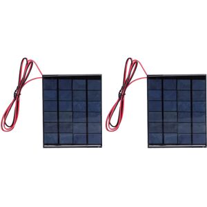 Unbranded 2Pcs Mini Solar Power Module Epoxy Panel with Unbranded 2Pcs Mini Solar Power Module Epoxy Panel with
