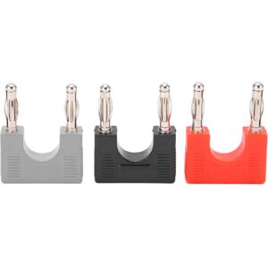 Unbranded 1Set U38 4mm Banana Plug Copper Nickel Plated Unbranded 1Set U38 4mm Banana Plug Copper Nickel Plated