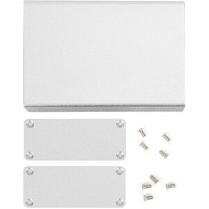 Unbranded Aluminum Project Box Matte Silver Enclosure Case Unbranded Aluminum Project Box Matte Silver Enclosure Case