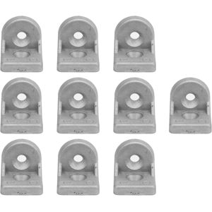 Unbranded 10Pcs Corner Joint Extrusion Bracket Aluminum Unbranded 10Pcs Corner Joint Extrusion Bracket Aluminum