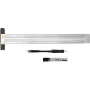 Unbranded TType Ruler Ultra Accuracy Stainless Steel Unbranded TType Ruler Ultra Accuracy Stainless Steel