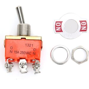 Unbranded 10PCS Mini Toggle Switch E TEN1321 AC 15A 6 Pin ON Unbranded 10PCS Mini Toggle Switch E TEN1321 AC 15A 6 Pin ON