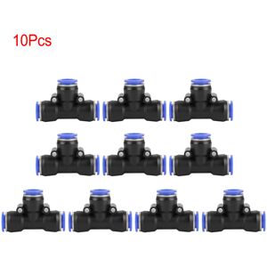 Unbranded 10Pcs OD 12mm Air Hose Pneumatic 3 Way Tee Union Unbranded 10Pcs OD 12mm Air Hose Pneumatic 3 Way Tee Union