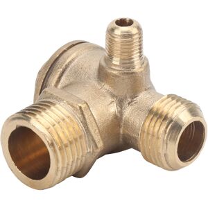 Unbranded 1‑Way Valve Brass Material Threaded Pneumatic Air Unbranded 1‑Way Valve Brass Material Threaded Pneumatic Air