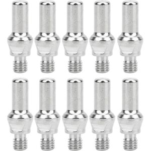 Unbranded 10 Pcs Plasma Electrode Electroplated Red Copper Unbranded 10 Pcs Plasma Electrode Electroplated Red Copper