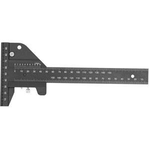 Unbranded Woodworking Scribing Ruler Aluminum Alloy TType Unbranded Woodworking Scribing Ruler Aluminum Alloy TType