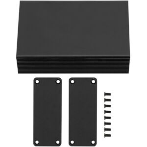 Unbranded Aluminum Project Box Matte Black Enclosure Case Unbranded Aluminum Project Box Matte Black Enclosure Case