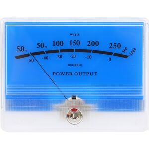Unbranded TN-90A-BGB-S0466 VU Meter Header Pointer Ammeter Unbranded TN-90A-BGB-S0466 VU Meter Header Pointer Ammeter