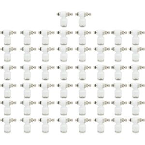 Unbranded 50Pcs Air Flow Control Valve Pneumatic White Unbranded 50Pcs Air Flow Control Valve Pneumatic White