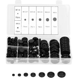 Unbranded 200Pcs Wire Washer Kit Rubber Grommet Dustproof Unbranded 200Pcs Wire Washer Kit Rubber Grommet Dustproof
