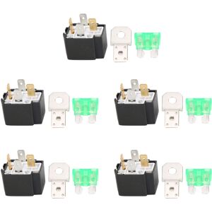 Unbranded 5pcs Car Flasher Relay 4Pins DC 12V 30A Vehicle Unbranded 5pcs Car Flasher Relay 4Pins DC 12V 30A Vehicle