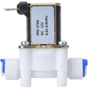 Unbranded G1/4in Electric Solenoid Valve Inlet High Strength Unbranded G1/4in Electric Solenoid Valve Inlet High Strength