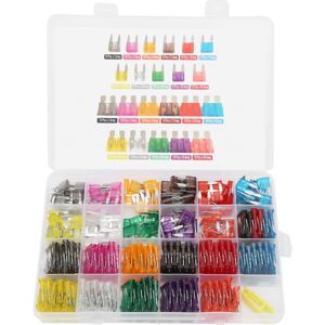 Unbranded 254pcs Blade Fuse Kit Small Medium Size 2A-40A Unbranded 254pcs Blade Fuse Kit Small Medium Size 2A-40A