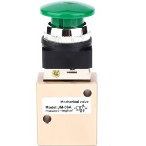 Unbranded JM-06A Pneumatic Mechanical Valve 2 Position 3 Way Unbranded JM-06A Pneumatic Mechanical Valve 2 Position 3 Way