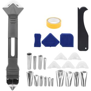 Unbranded Stainless Steel Caulk Nozzle Set Reusable Unbranded Stainless Steel Caulk Nozzle Set Reusable