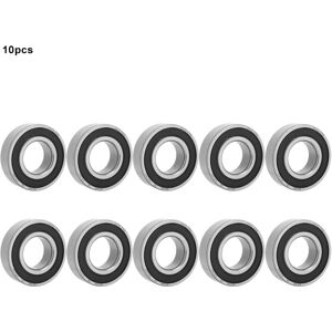 Unbranded 10pcs 6205-2RS Ball Bearing Double-sided Rubber Unbranded 10pcs 6205-2RS Ball Bearing Double-sided Rubber
