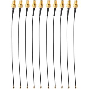 Unbranded 10Pcs RF Adapter Pigtail Cable IPEX to SMAk U.FL Unbranded 10Pcs RF Adapter Pigtail Cable IPEX to SMAk U.FL