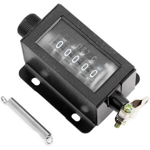 Unbranded Mechanical 5-Digit Click Counter Pull Stroke Unbranded Mechanical 5-Digit Click Counter Pull Stroke