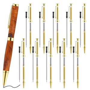 Unbranded Pen Sets for Wood Turner 7mm Slim Pen Turning Set with Refill 10pcs C Unbranded Pen Sets for Wood Turner 7mm Slim Pen Turning Set with Refill 10pcs C
