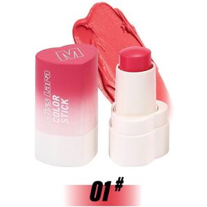 Unbranded (color01) 1pc Heart-shaped Blush Stick With Four Matte Colors, Easy To Color, Ea Unbranded (color01) 1pc Heart-shaped Blush Stick With Four Matte Colors, Easy To Color, Ea