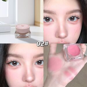 Unbranded (color02) 1pc Tipsy Blush Cream Naturally Fits The Skin And Lasts For A Long Tim Unbranded (color02) 1pc Tipsy Blush Cream Naturally Fits The Skin And Lasts For A Long Tim
