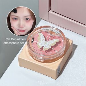 Unbranded (color02) 1pc Butterfly Blush Low Saturated Matte Brightening Mid Blush Unbranded (color02) 1pc Butterfly Blush Low Saturated Matte Brightening Mid Blush