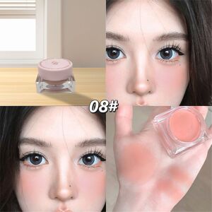 Unbranded (color08) New Tipsy Blush Cream Naturally Fits The Skin And Lasts For A Long Tim Unbranded (color08) New Tipsy Blush Cream Naturally Fits The Skin And Lasts For A Long Tim