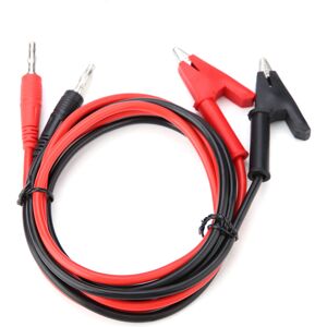 Unbranded P1040 2Pcs Silicone Banana Plug Crocodile Clip Unbranded P1040 2Pcs Silicone Banana Plug Crocodile Clip