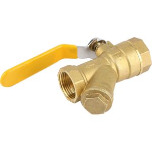 Unbranded Y Type Brass Strainer Filter Ball Valve 3/4" BSPP Unbranded Y Type Brass Strainer Filter Ball Valve 3/4" BSPP