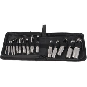 Unbranded 15Pcs Carbon Steel Leather Puncher Belts Hole Unbranded 15Pcs Carbon Steel Leather Puncher Belts Hole