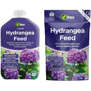 Vitax Hydrangea Feed Liquid & Granular Fertiliser for Blooms Vitax Hydrangea Feed Liquid & Granular Fertiliser for Blooms