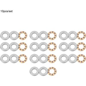 Unbranded 10pcs Thrust Ball Bearing Miniature High Precision Unbranded 10pcs Thrust Ball Bearing Miniature High Precision