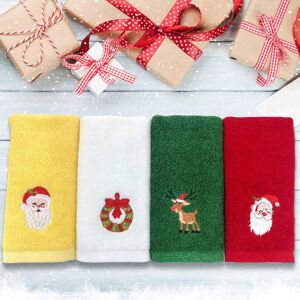 Unbranded Christmas Decorations Sale Clearance Generic Multicolor Embroidered Hand Towels Unbranded Christmas Decorations Sale Clearance Generic Multicolor Embroidered Hand Towels
