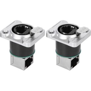 Unbranded 2Pcs RJ45 Angled Connector Fire Retardant Unbranded 2Pcs RJ45 Angled Connector Fire Retardant