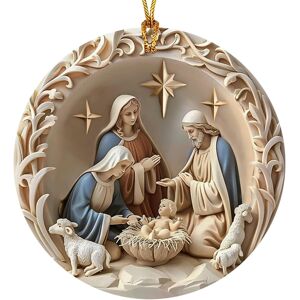 Unbranded (Dd) Christmas Ornament Decorations Acrylic Christmas Decoration Hanging Interes Unbranded (Dd) Christmas Ornament Decorations Acrylic Christmas Decoration Hanging Interes