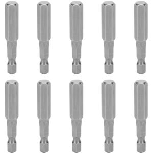 Unbranded 10Pcs Electric Screwdriver Bits Hardened Hex Unbranded 10Pcs Electric Screwdriver Bits Hardened Hex