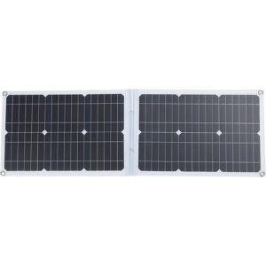Unbranded Foldable 40W Solar Panel Charger with 2 USB, Type C & DC for Camping Unbranded Foldable 40W Solar Panel Charger with 2 USB, Type C & DC for Camping