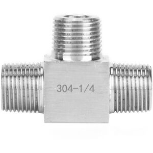 Unbranded 3 Way Pipe Fittings 304 Stainless Steel Male Unbranded 3 Way Pipe Fittings 304 Stainless Steel Male