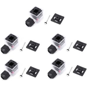 Unbranded 5PCs Plug Waterproof Dustproof Transparent with Unbranded 5PCs Plug Waterproof Dustproof Transparent with