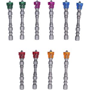 Unbranded 10Pcs Magnetic Circle Bit 1/4in SingleHead Color Unbranded 10Pcs Magnetic Circle Bit 1/4in SingleHead Color