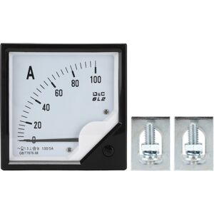 Unbranded 6L2 100A/5A Analog Panel Ammeter Gauge Pointer Unbranded 6L2 100A/5A Analog Panel Ammeter Gauge Pointer
