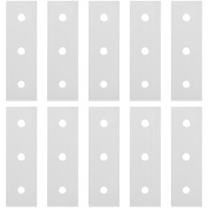 Unbranded 10pcs Aluminum Flat Connecting Joining Plate Flat Unbranded 10pcs Aluminum Flat Connecting Joining Plate Flat