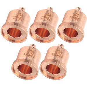 Unbranded 5Pcs Plasma Red Copper Nozzle Cutting Torch Tips Unbranded 5Pcs Plasma Red Copper Nozzle Cutting Torch Tips