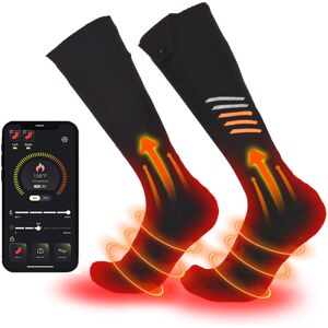 Unbranded Rechargeable Electric Heated Socks 5000mAh Battery, 3Temp, APP Control, Men Wome Unbranded Rechargeable Electric Heated Socks 5000mAh Battery, 3Temp, APP Control, Men Wome
