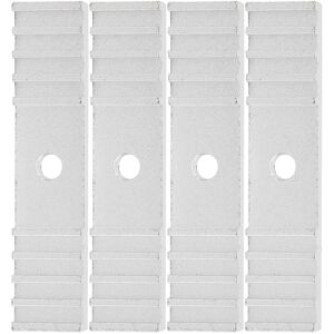 Unbranded 4Pcs Timing Belt Fixing Tooth Aluminum Alloy Unbranded 4Pcs Timing Belt Fixing Tooth Aluminum Alloy