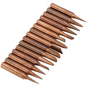 Unbranded 15pcs Set Lead free Copper 900M-T Iron Solder Tip Unbranded 15pcs Set Lead free Copper 900M-T Iron Solder Tip