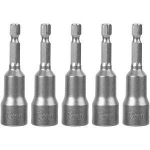 Unbranded 5pcs Magnetic Hex Socket Tool Steel Electric Unbranded 5pcs Magnetic Hex Socket Tool Steel Electric