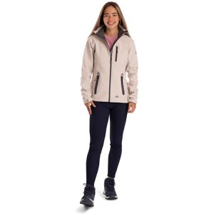 (8, Soft Stone) Trespass Women's Softshell Jacket - Bela II (8, Soft Stone) Trespass Women's Softshell Jacket - Bela II