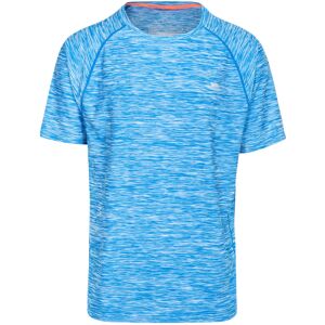 (XS, Bright Blue Marl) Trespass Mens Gym Tshirt Short Sleeve Gaffney (XS, Bright Blue Marl) Trespass Mens Gym Tshirt Short Sleeve Gaffney