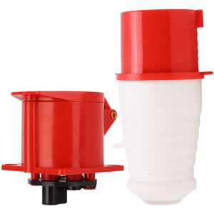 Unbranded 3P+E Industrial Plug Socket 32A 3 Phase Waterproof Unbranded 3P+E Industrial Plug Socket 32A 3 Phase Waterproof